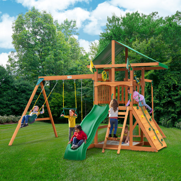 Gorilla Playsets Avalon Swing Set & Reviews Wayfair